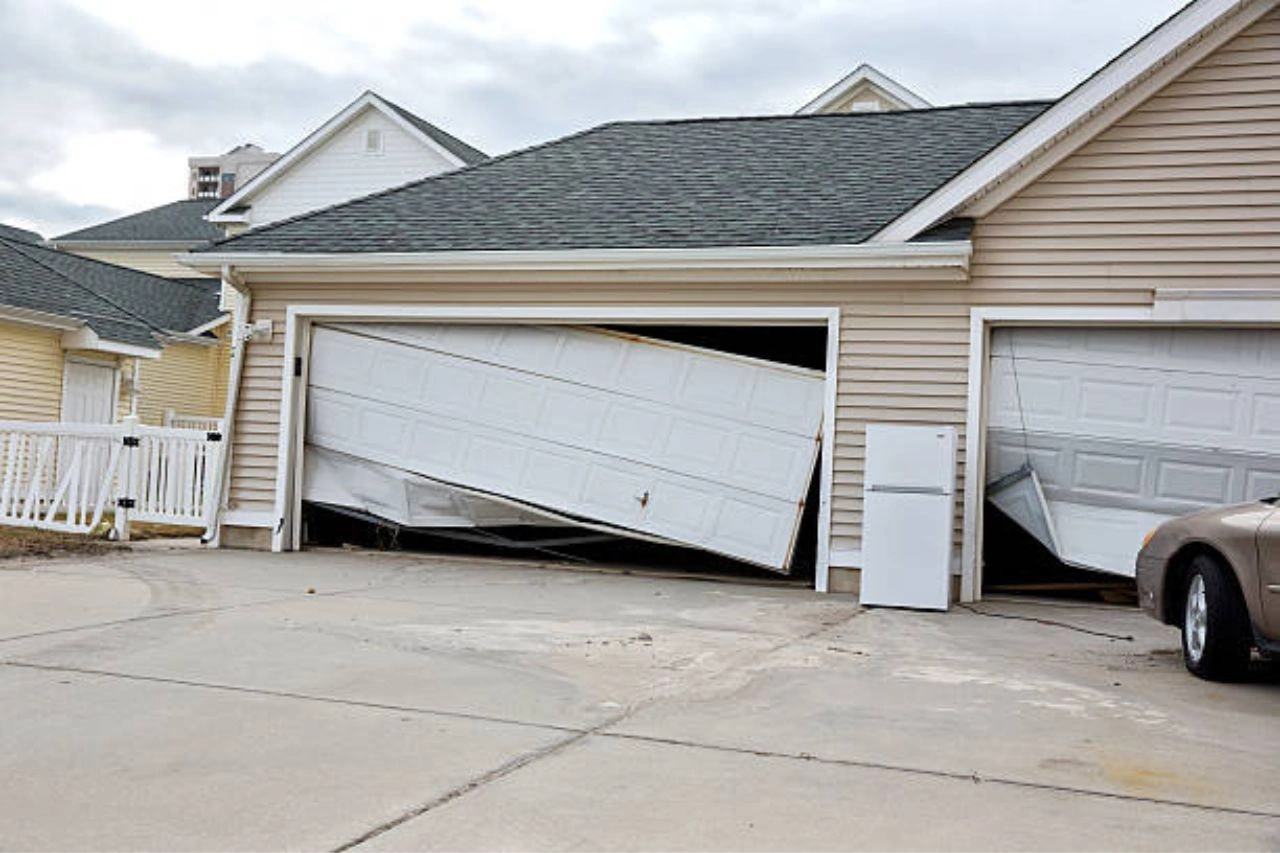 Garage Door Off-Track Repair